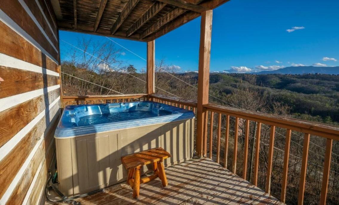 Smoky View With A Twist Villa Pigeon Forge Exteriör bild
